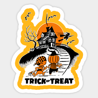 Halloween - Haunted House on the Hill Sticker